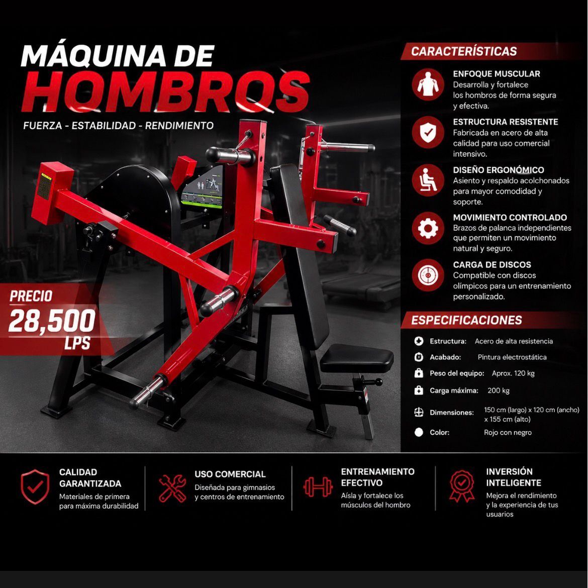 Máquina de Hombros