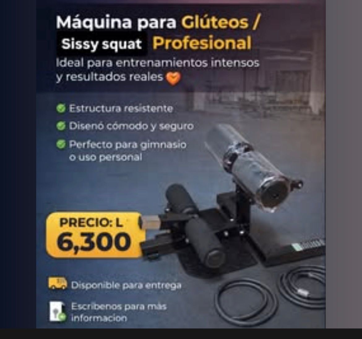 Sissy Squat / Glúteos